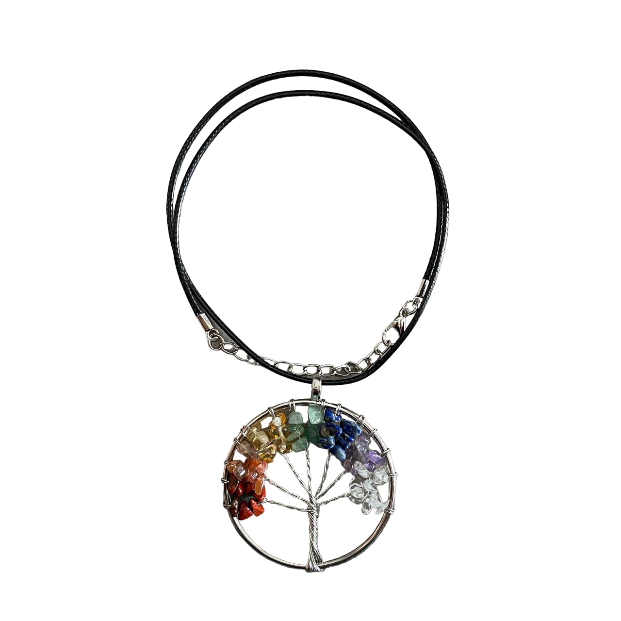 Go Zen Yourself - 7 Chakras Tree Of Life Pendant