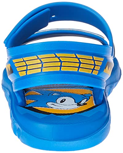 Sandália Sonic Gold, Grendene Kids, Criança Unissex, Azul/Azul, 31/32