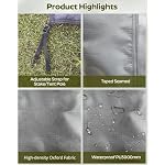 2 Person Tent Footprint, Waterproof PU3000 Oxford Ripstop Groundsheet - Image 3
