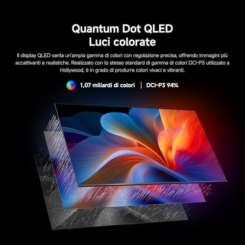 Xiaomi Tv A Pro 55 2026 139,7 Cm (55'') 4K Ultra Hd Smart Tv Wi-Fi Grigio - 8