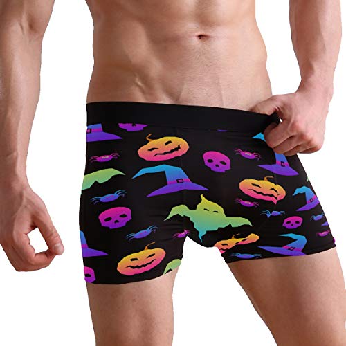 ZZKKO Pig Frog Tiger Lion Mens Boxer Briefs Underwear Breathable Stretch Boxer Trunk with Pouch S-XXL4
