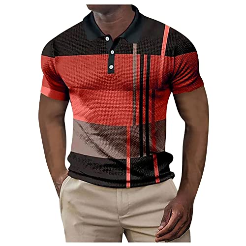 Men’s Color Block Henley Shirt