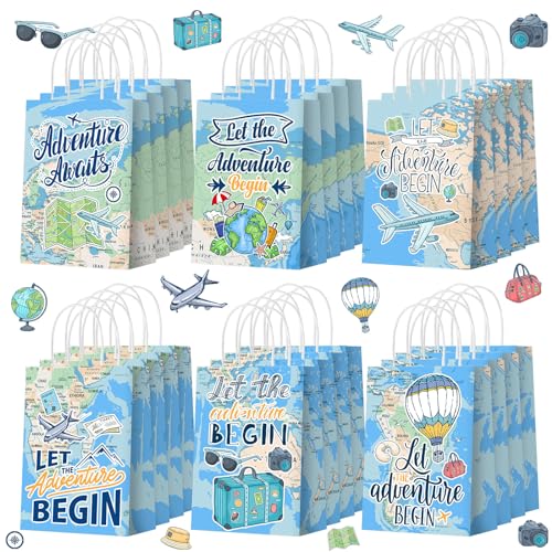 Yeaqee 24 Pcs Adventure Themed Party Bags
