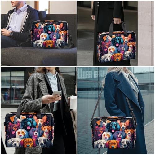 Maletín portátil unisex para laptop 15.6-16 pulgadas miniatura 2