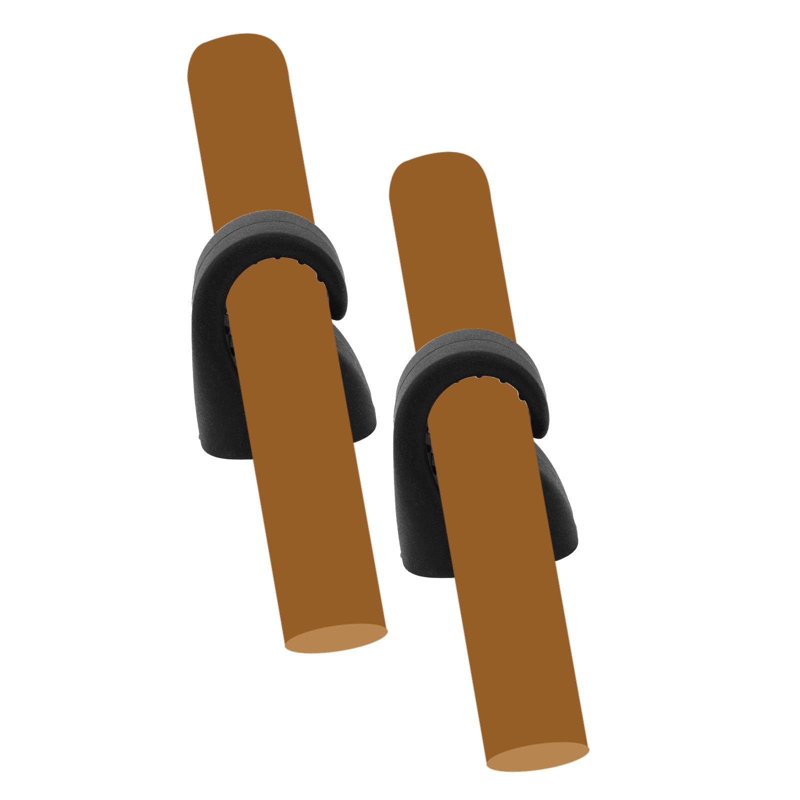 BOXOB 2pcs Magnetic Golf Cart Cigar Holder, Adjustable Stogie Magnet Clip for 20-70 Ring Gauge Golf Cart Accessories for Men Car Golfing Grilling Travel & Outdoor Adventures (Black)