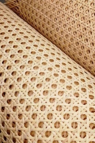 Image of Cane Masters Rattan Cane Roll Light Brown Solid Cane Webbing Roll 18X18