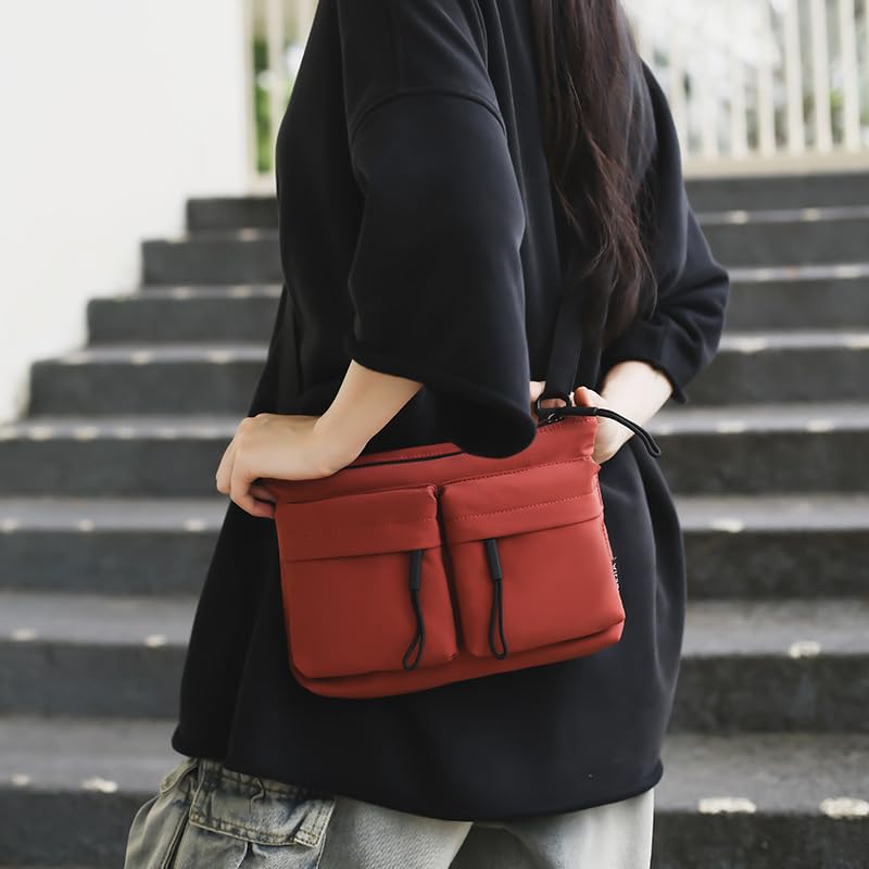 Crossbody Messenger Purse Unisex Lightweight Nylon Utility Style Shoulder Pack for Casual Travel Sports Daily Commuting2