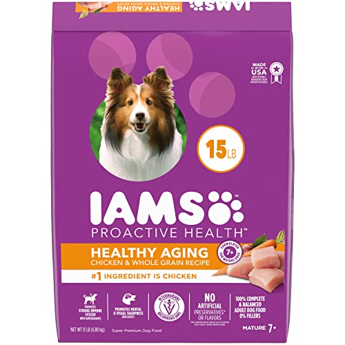 Iams Wholesome Growing Old Grownup Dry Canine Meals for Mature and Senior Canines with Actual Rooster 15 Lb Bag  Cucciolini Doodles Iams wholesome growing old grownup dry canine meals for mature and senior canines with actual rooster 15 lb Bag   cucciolini doodles