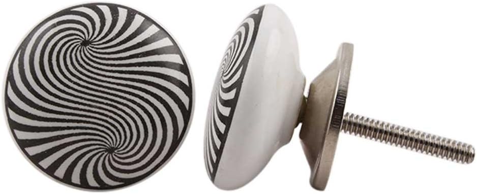 Indian Shelf 18 Piece Ceramic Modern Drawer Pulls Cabinet Handles Dresser Knobs Stylish Look