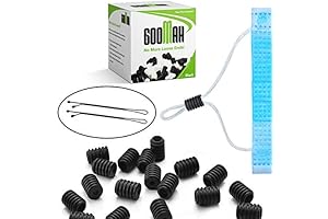 GOOMAH Cord Locks for Adjustable Earloop Pieces
