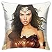 HCKZ Wonder Woman Primavera Cuscino Decorativo Cuscini Quadrati Federe in Cotone Cuscino per la casa Custodia per Divano Divano 18 X 18 Pollici