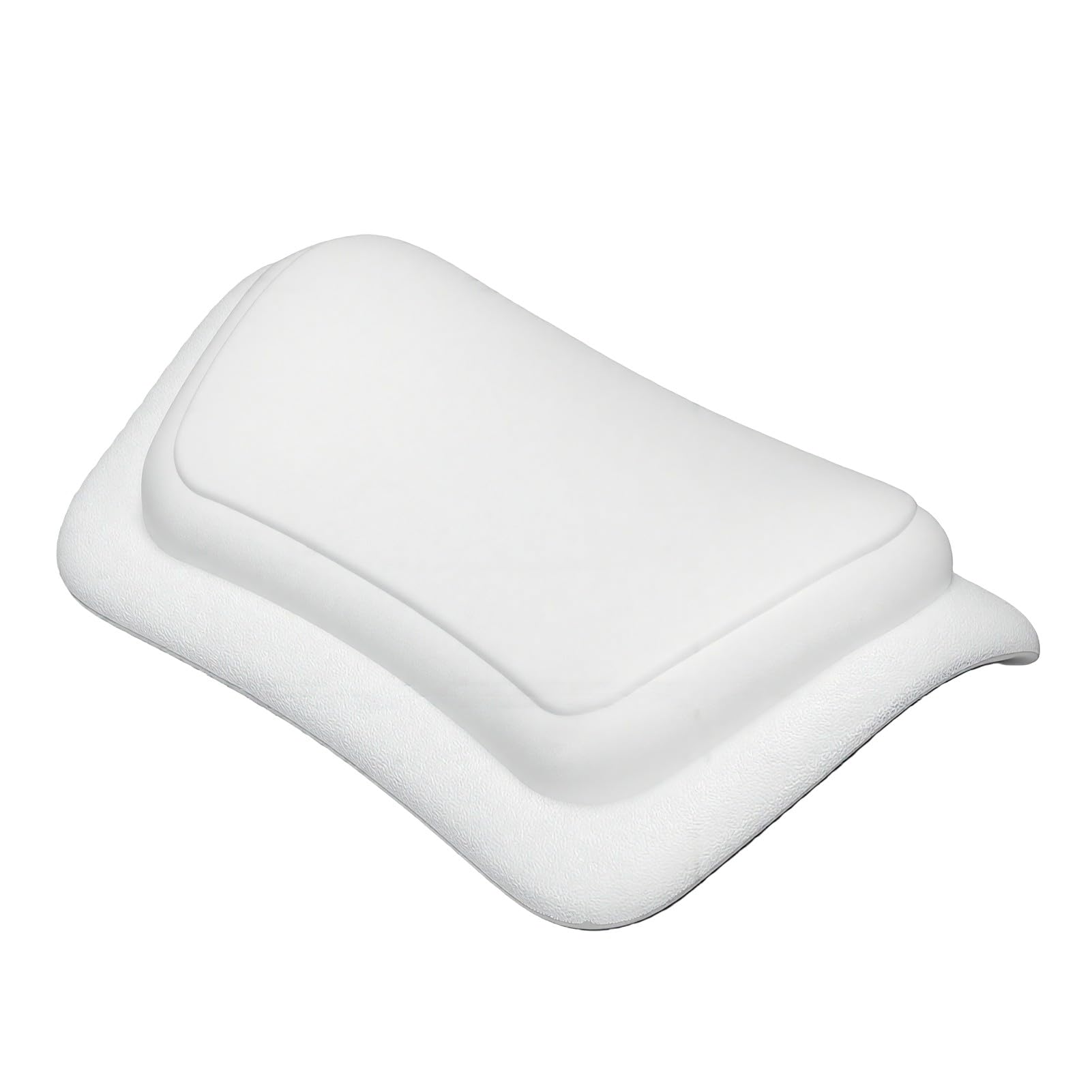 Cuscino per Vasca da Bagno con Ventose Resistenti, Adatto per | Poggiatesta spa con morbido cuscino in PU, supporto per il collo per il bagno, accessori da bagno portatili, presa sicura