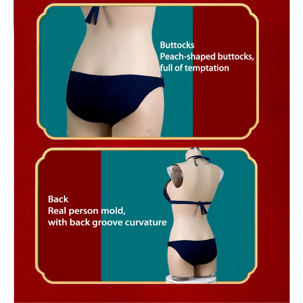 Body réaliste en silicone pour homme – Costume de crossdresser MTF une pièce – Faux seins pour cosplay et dragée, silicone de qualité médicale
