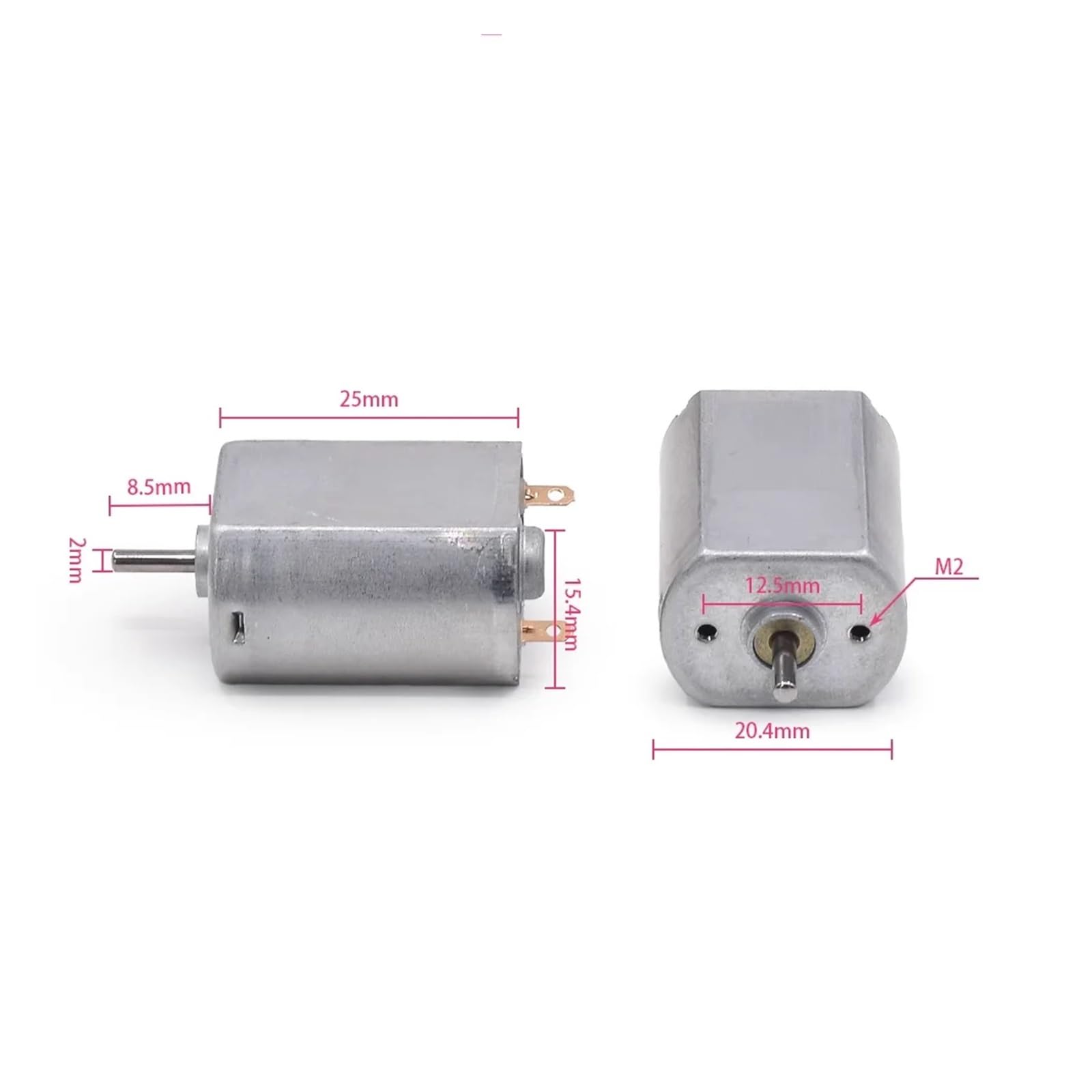 FK-130 Metal Brush Electronic Starter DC 3V-6V 16000RPM high Speed Iron Back Cover Silent Engine Motor Drivers