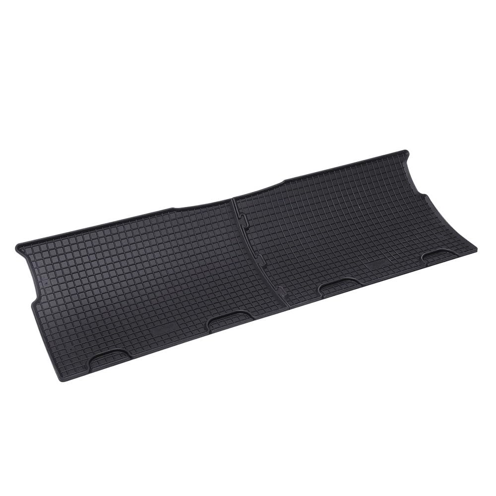 Car Lux - DUO03983 Alfombras Alfombrillas de goma a medida + Alfombra protector maletero de goma para Vito W447 desde 2015-