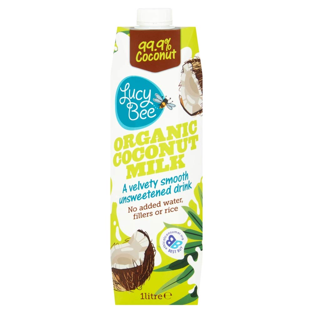 Lucy Bee Organic Coconut Milk 1 Litre