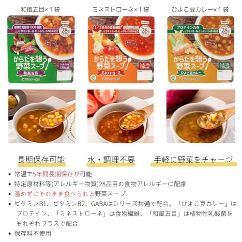 備えて安心あんしんライフ 非常食セット 20食 の商品画像 4