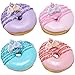 DecoPac Crown Jewels Cupcake Toppers, 24 Jeweled Cupcake Rings, Prince & Princess Tiaras or Crowns, Food Safe Royal Cake Decorations - 24 Pack
