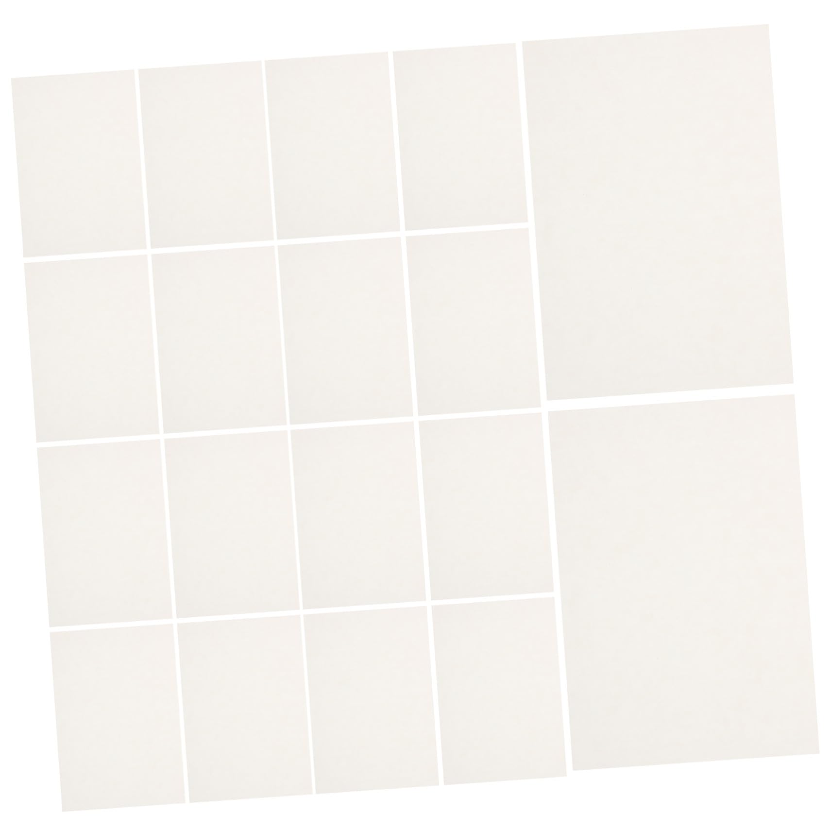 UTHCLO 50 Piezas Xuan Paper Doble para Caligrafía y Pintura con Pincel Papel de Arroz Grueso para Escritura Dibujo y Práctica Artística para Estudiantes y Artistas