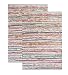 Cotton Craft - 2 Pack Hand Woven Reversible 100% Cotton Multi Color Chindi Rag Rug - 20 x 32 - Rug is made from multi color re-cycled yarns, actual product may vary in color from the image shown