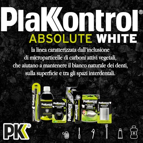 Plakkontrol Assoluto Weiß Zahnpasta Schwarz - 75 ml – Ansicht 5
