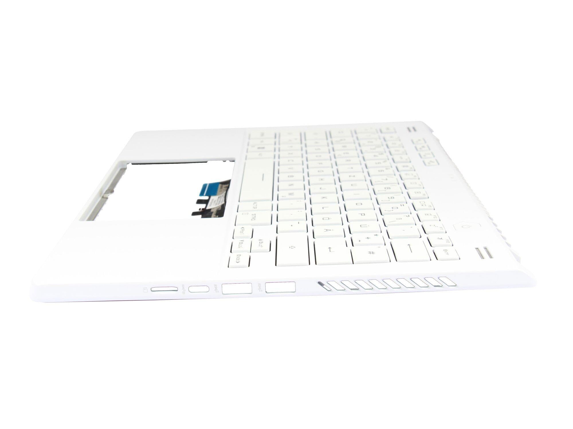 ASUS 90NR09U1-R31GE0 Original Tastatur inkl. Topcase DE (deutsch) weiß ONE Zone RGB