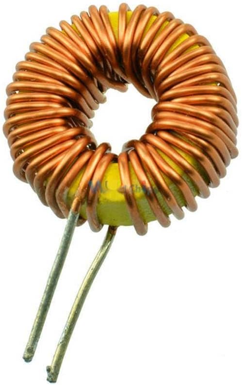 10Pcs Toroid Core Inductors Wire Wind Wound for DIY mah-100uH 6A Coil