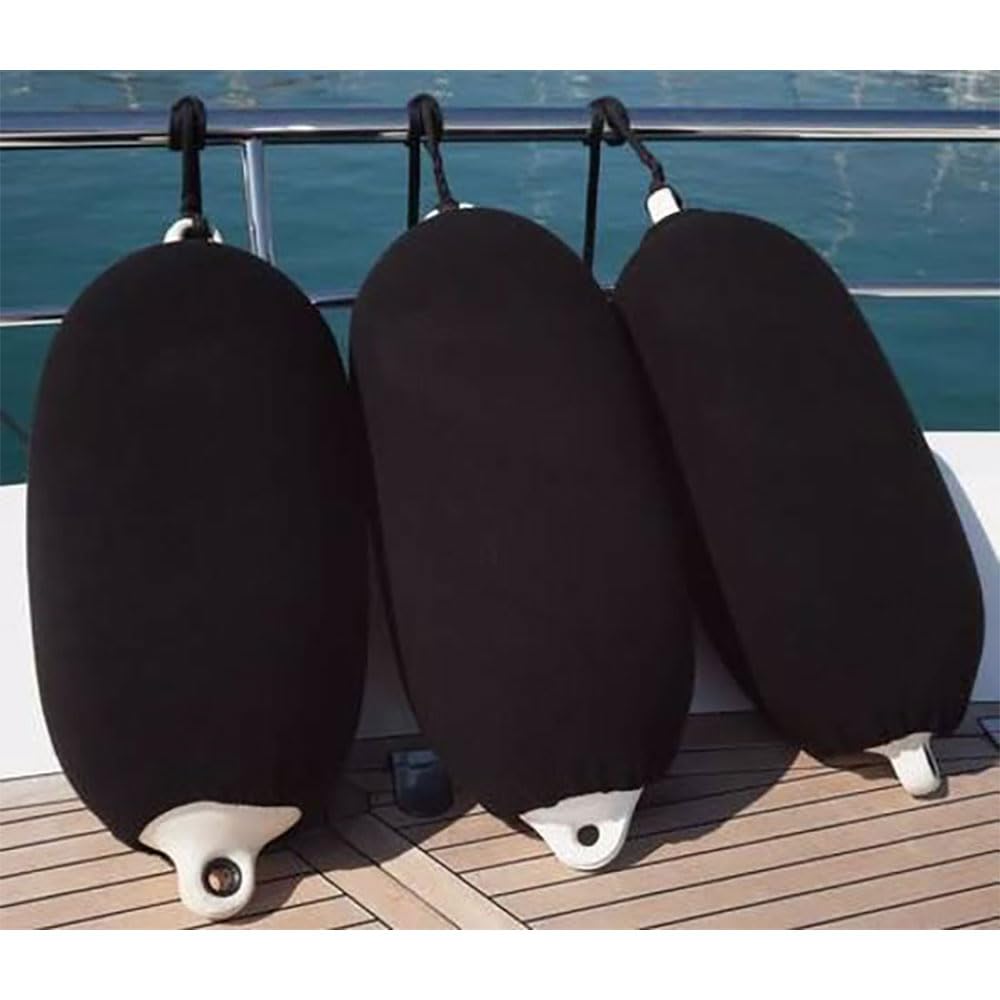 Couvre-bordure F8 noir double chaussette