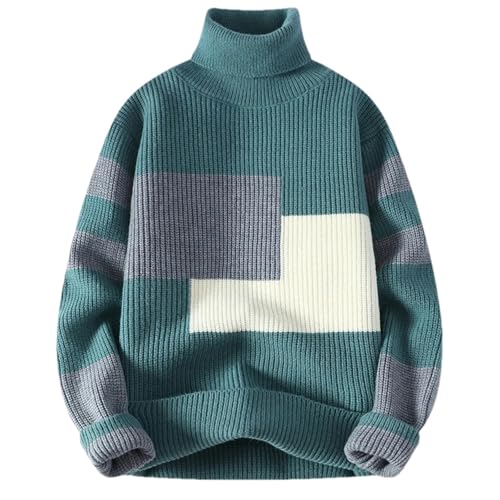 Sweaters Men Winter Korean Style Mens Casual Turtleneck Warm Sweater Mens Sweaters Men's Pullovers Male2