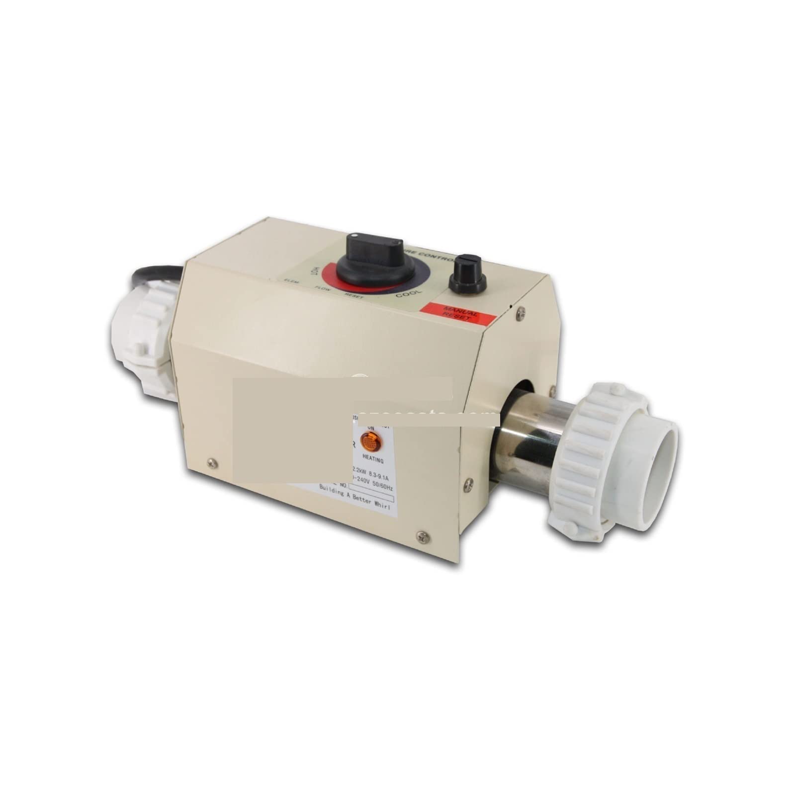 Calentador de Agua, Termostato de Calentador Piscina eléctrica Piscina 3KW CALETADOR Baja Temperatura Constante Equipo calefacción