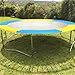 Trampoline Pad, 4FT 5FT Waterproof Trampoline Accessory Set Replacement Safety Pad Children's Spring Cover Pad Surround Spring Foam Cover Universal Surround Guard No Holes for Pole for Outdoor (5FT)