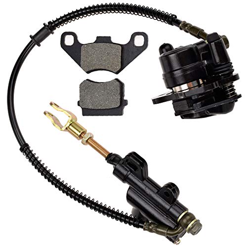 HIAORS Rear Disc Brake Master Cylinder Caliper Assembly for Tao tao Coolster 125cc 110cc Chinese ATV 4-Stroke 90cc 70cc 50cc Kazuma Baja SunL NST Roketa Loncin Lifan Vitacci Quad 4 Wheeler Parts by HIAORS - Used condition - US$22.63