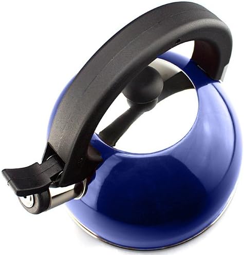 Magefesa 2.1-Quart Sabal Stainless Steel Tea Kettle, Blue