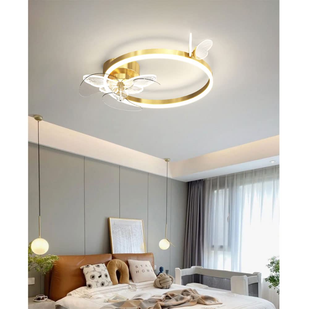 Nuove luci Moderne del Ventilatore a soffitto del LED per Il Soggiorno Sala da Pranzo Studio Camera dei Bambini Camera da Letto Arredamento Creativo Fan Plafoniera Lampadario Ventilatore dimmerabile