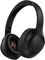 QCY H3 ANC Fone de Ouvido Bluetooth, Cancelamento de Ruído Ativo Headphone Bluetooth 5.4 Headset com Microfone, Certificação Hi-Res Audio, Conexão Multipontos, 60 horas reprodução, Preto