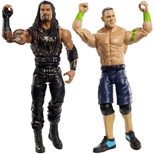WWE John Cena vs Roman Reigns Battle Pack Playset