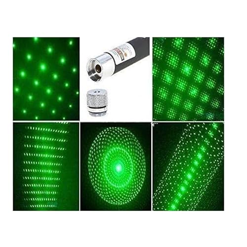 Image of URBAN THREADS Ultra Powerful Pointer Beam Light 5Mw 650Nm Presentation Pointer - Green Disco Pointer Pen for Kids Best Gift