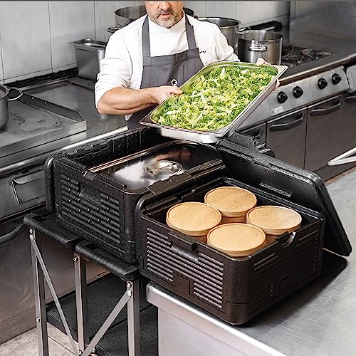 Caja isotérmica GN 1/1 resistente de EPP impermeable Lacor Temple para alimentación. 3