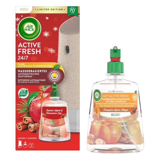 Air Wick Active Fresh Wasserbasiertes Automatisches Duftspray Starter ...