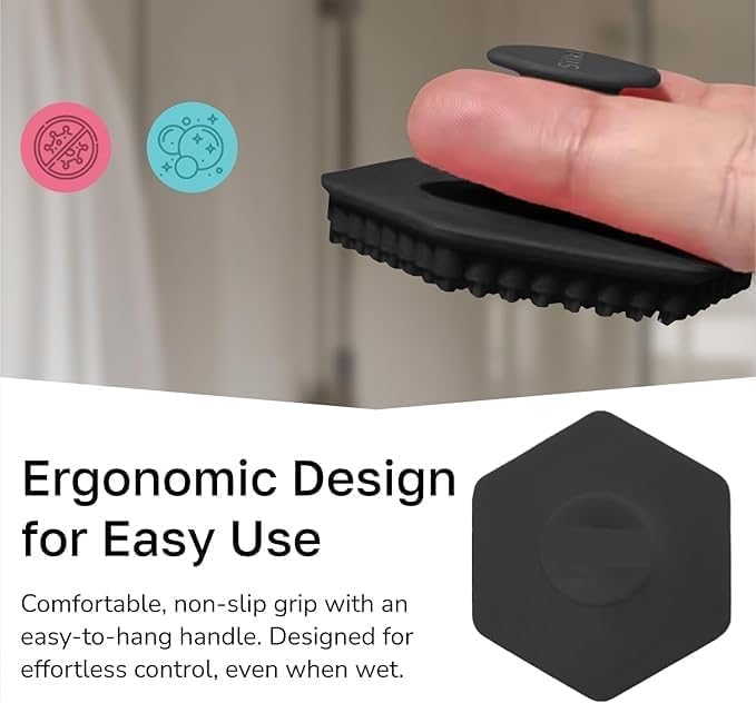 Image of CETLO Silicone Face Scrubber for Gentle Exfoliation and Deep Cleansing | Soft Silicone Facial Brush for Women and Men | Blackhead Remover, Pore Cleaner, Face Massager & Skin Care Tool