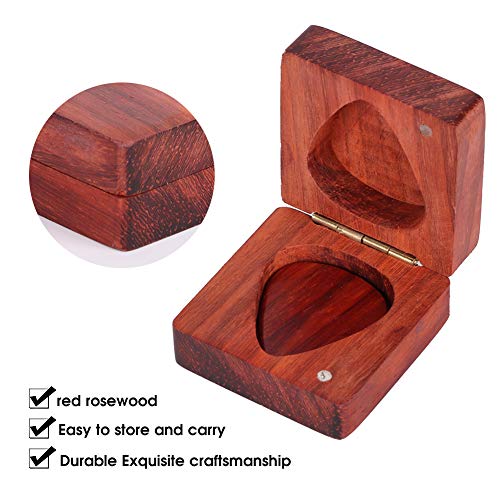 Boîte en bois de médiator de guitare, support de boîte de rangement de médiator de guitare avec 2 pièces de médiators en… - Les Beatles, Paul McCartney, John Lennon, RIngo Starr, George Harrison Boîte en bois de médiator de guitare, support de boîte de rangement de médiator de guitare avec 2 pièces de médiators en… – Image 7