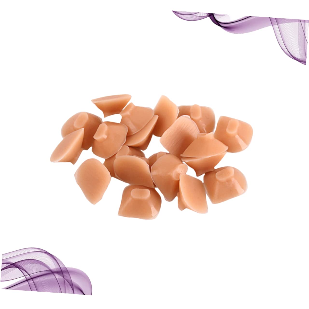 TOYANDONA 3 Set Di Cuscinetti in Silicone Per Flauto Di Rame Accessori Essenziali Per Suonatori Di Tromba 20 Pezzi * 3