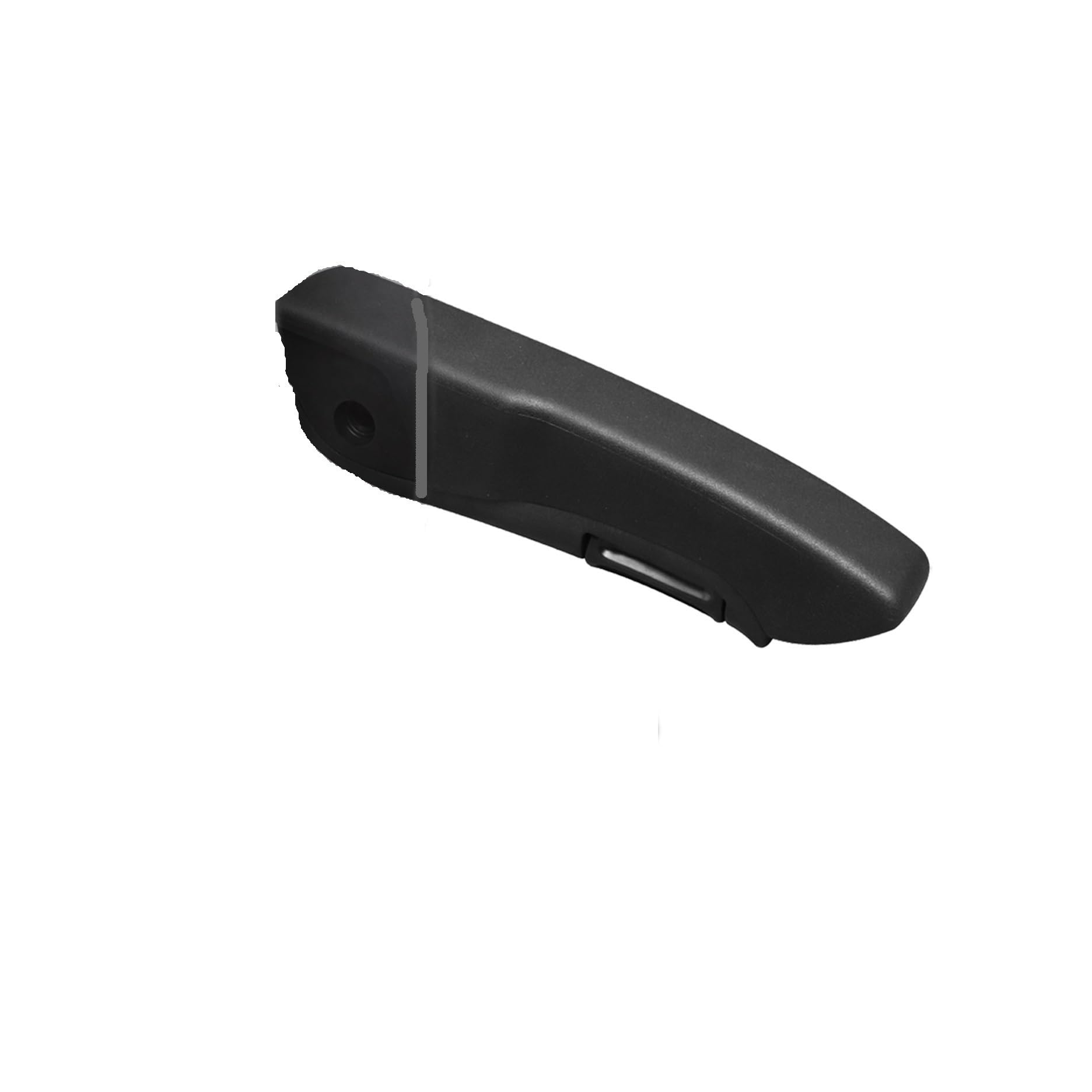 Bandeja de Silicona para Consola Apoyabrazos ajustable y resistente al desgaste, Compatible con coches, camiones, autocaravanas y camionetas.(Left hand black)