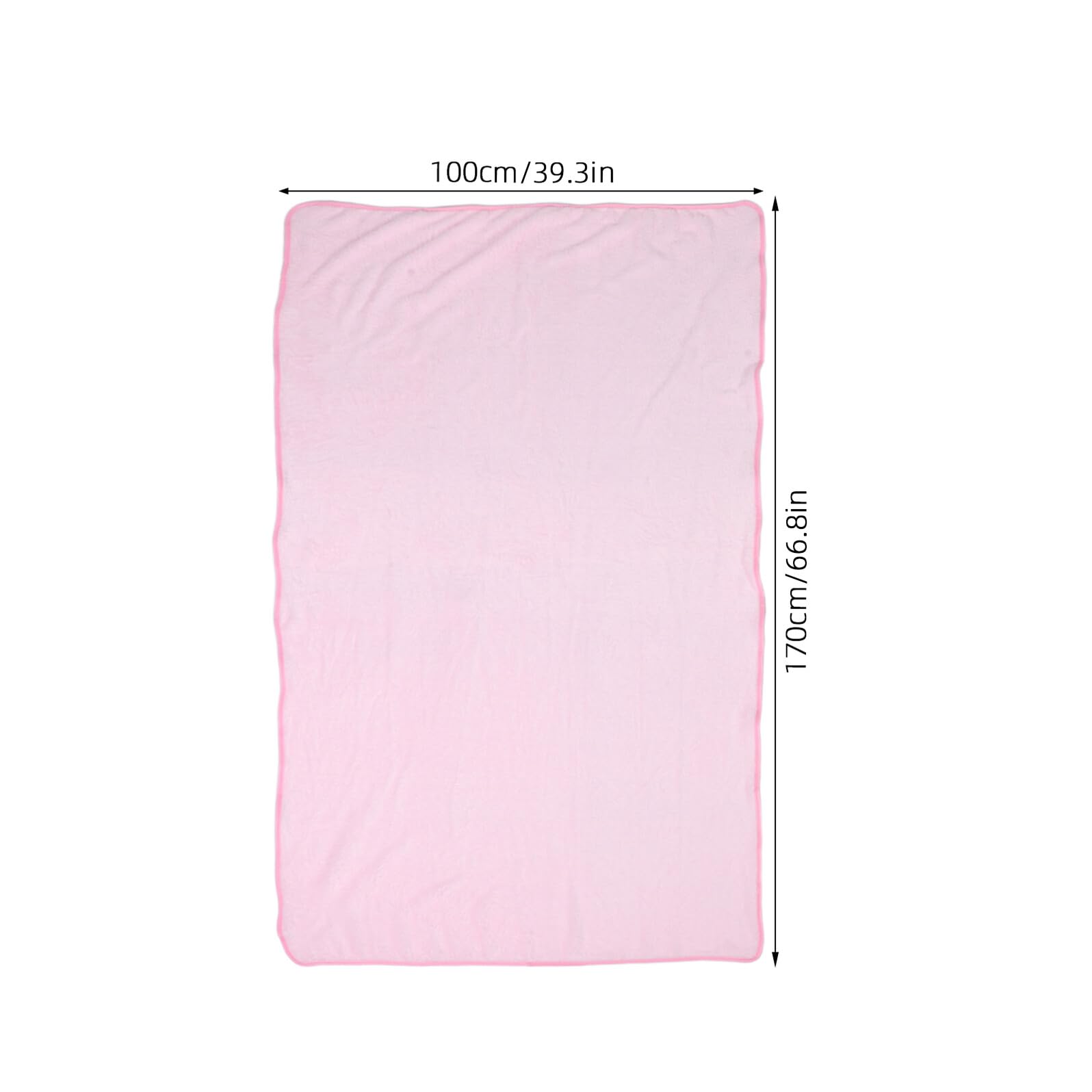 TOYANDONA Coperta Cuscino Cavallo 2 in 1 Rosa, Peluche Pp Cotone