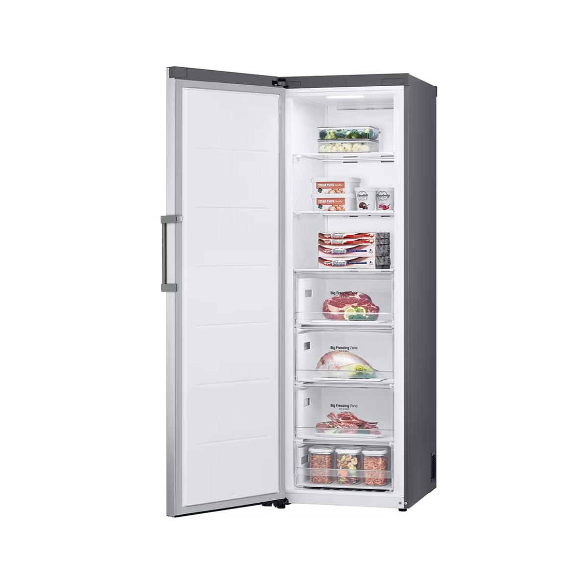 LG Arca Vertical GFE41PZGSZ 324L Gris