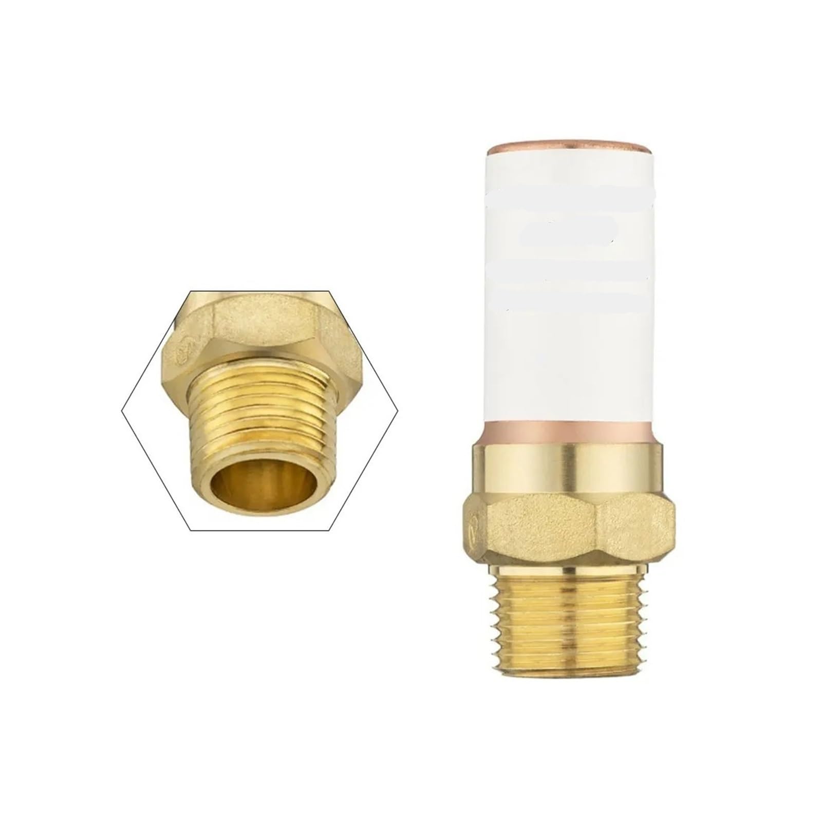 2PCS Water Hammer Arrestor, Compatible for Universal, 1/2 NPT Thread, Plumbing Application(1 pcs)