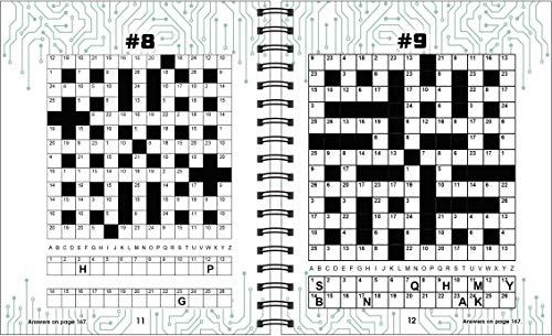Brain Games - Codeword Puzzle: Unscramble The Alphabet, Fill In The Grid, And Solve The Puzzle! #TOP3