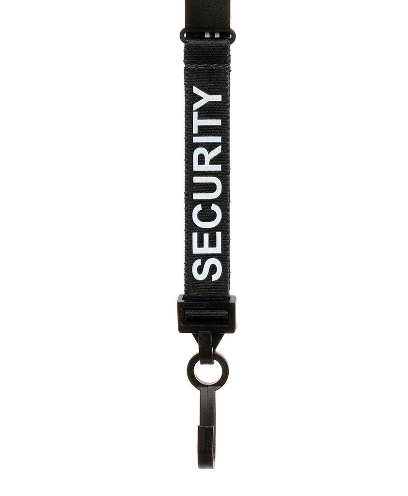 CKB Ltd Security LANYARDS Breakaway smycz bezpieczeństwa pasek na szyję obrotowy plastikowy klips do uchwytu na dowód osobisty - konstrukcja szybkiego odpinania