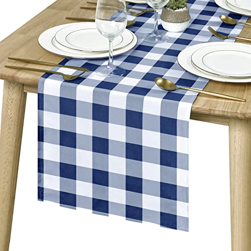 Hiasan Buffalo Plaid Table Runner, Classic...