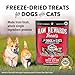 Northwest Naturals Raw Rewards Freeze-Dried Beef Liver Treats for Dogs and Cats - Bite-Sized Pieces - Healthy, 1 Ingredient, Human Grade Pet Food, All Natural, Proudly Made in USA, 3 Oz